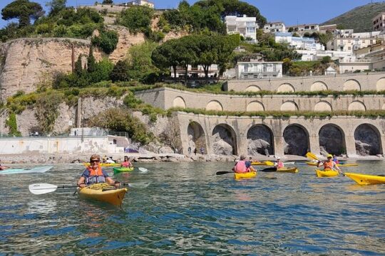 Kayak Activity Along Majestic Amalfi Coastline (Amalfi-Positano)
