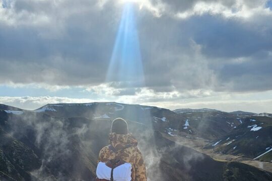 Private tour-Mountain hike-warm river bath and off road trills