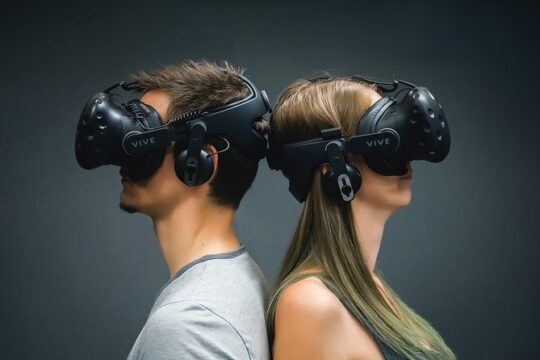VR experience at PlayVR