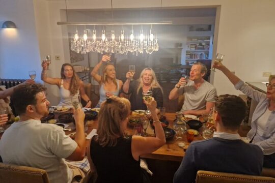A truly British Dinner in Hampstead Heath Home in London