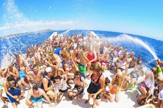 Rumbadera en la isla Saona