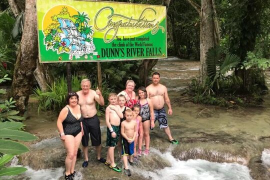 Private Konoko Falls and Dunn's River Combo Tour from Ocho Rios
