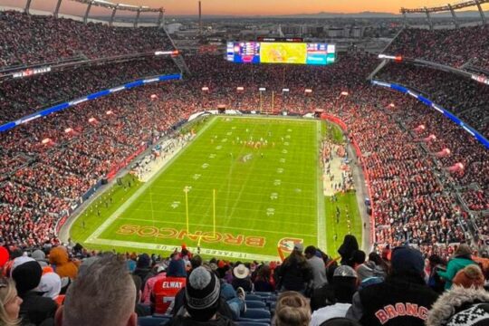 Denver Broncos Football Game Ticket at Empower Field at Mile High