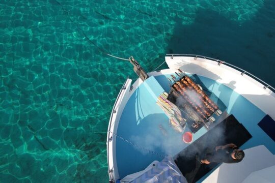 Blue Lagoon Sunset Сruise with BBQ & Water Slide From Paphos