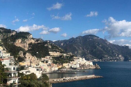 Day tour of all Amalfi Coast: Positano,Amalfi and Ravello