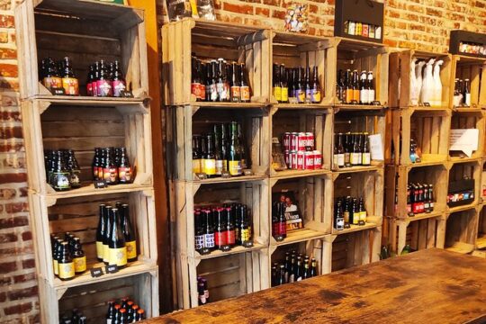 Tasting and discovery of Belgian Beers in beer pairing in Brussels