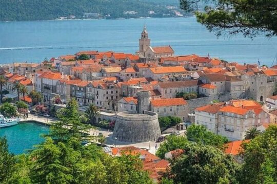 Korcula and Peljesac with Wine Tasting Private Day Trip