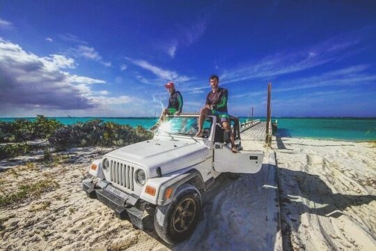 Jeep Journey Island Tour, Snorkeling, Tequila in Cozumel