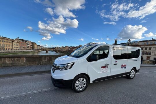 Private transport from Rome to Florence