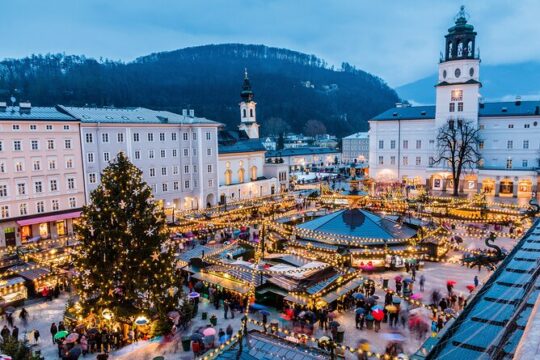 Private Tour to Salzburg, Christmas Market with Traditional Food