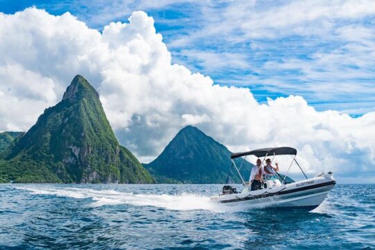 St. Lucia Drive and Snorkel Experience