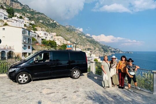 Rome to Positano Bliss: Private Mercedes Transfer