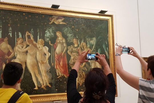 Individual Afternoon Uffizi Gallery Tour only for you