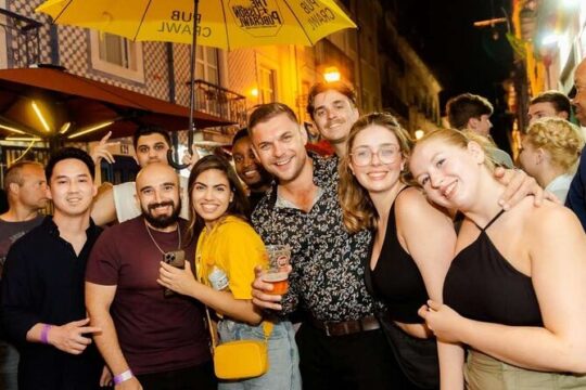 Non-Alcoholic Pubcrawl: 1 hour open bar (soft drinks/mocktails)