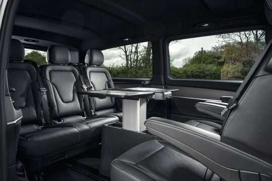 Departure Transfer: Monaco to Nice Airport NCE in Luxury Van
