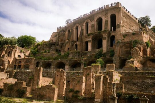 Ancient Rome and Domus Tiberiana Private Walking Tour