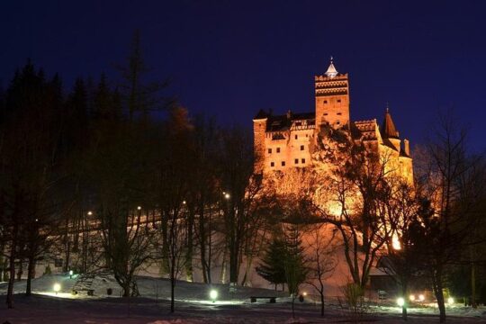 Dracula's castle and Dracula's royal court trip