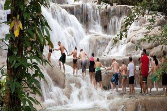 Dunn's River Falls and Blue Hole Combo Tour From Ocho Rios & Runaway Bay