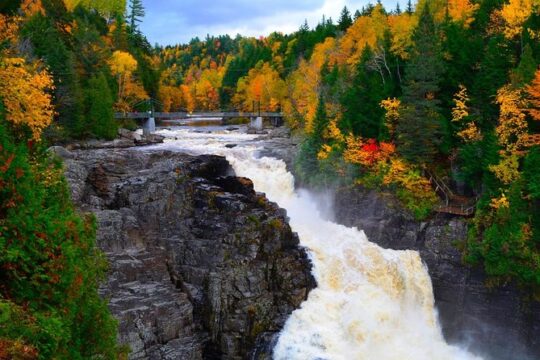Charlevoix, Canyon St-Anne and Whale Watching 2 Days Tour