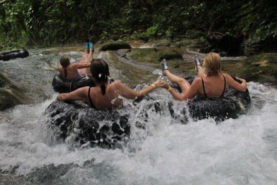 Blue Hole and River Tubing Tour from Falmouth
