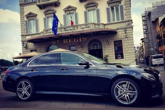 Pisa Airport transfer to or from Florence Hotel Mercedes vehicles