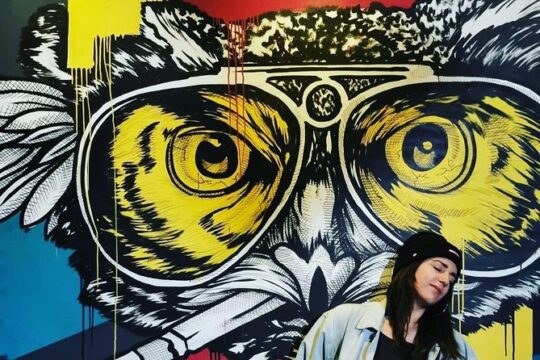 Bohemian Street Art and Food Tour in Budapest
