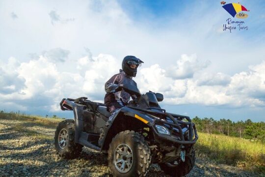 Triumph Arch, Paltinu Dam, Doftana, Small Group ATV Tour