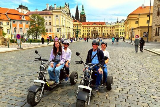 Live-Guided Trike-Harley 3 Hour Adventure of Prague