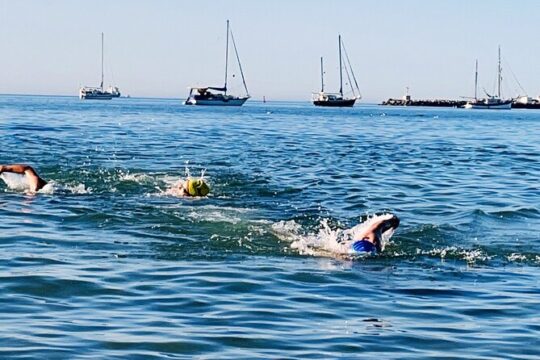 Private Open Water Swimming and Hiking in Cascais