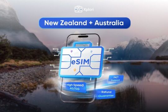 Australia and New Zealand eSim (3 to 30 days. Up to 45GB)