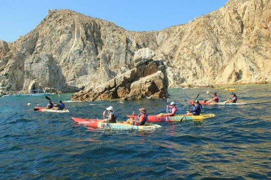 Land's End Snorkel and Kayak Experience! Round Transportation From Los Cabos