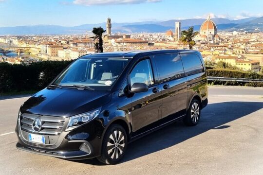 Taxi Transfer from Florence to Pisa Airport with Stop in Lucca or Pisa