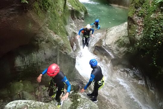 Canyoning in the Vercors Gorges