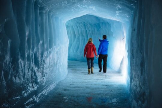 Private West Coast Waterfalls and Ice Cave Tour