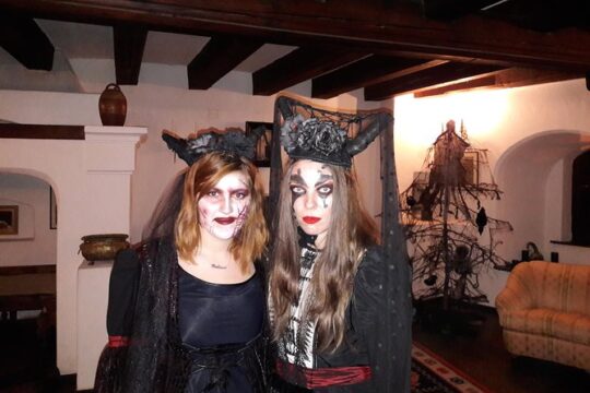 Dracula's Castle Halloween from Brasov -November 01 , 2025
