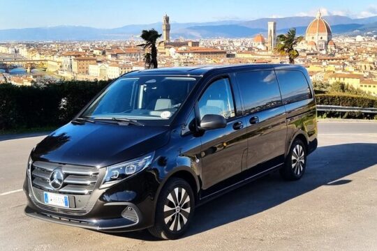 Private Taxi Transfer from Pisa or Airport to Florence with stop Lucca or Pisa