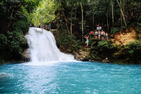 Blue Hole River Tubing on the White River and Dunns River Fall