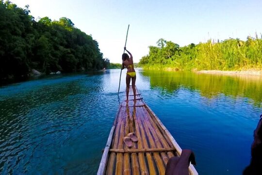 Bamboo Rafting & River Tubing Tour Ocho Rios(Entry Fee Included)