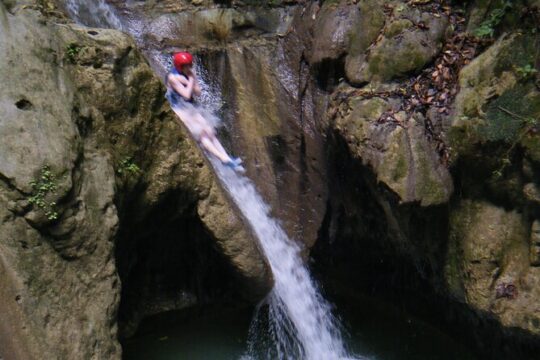 Waterfalls of Damajagua from Puerto Plata