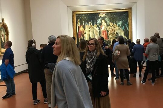 Uffizi Small Monolingual Tour