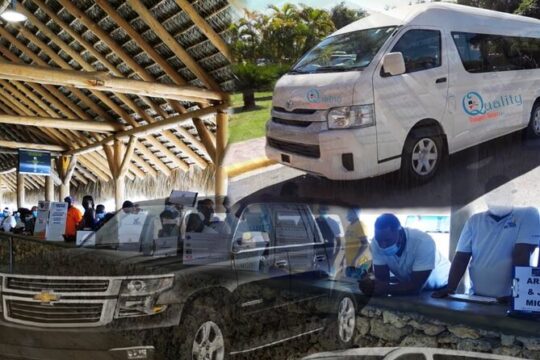 Transfer from Punta Cana Airport, Taxi, to Hotels in Bavaro Punta Cana