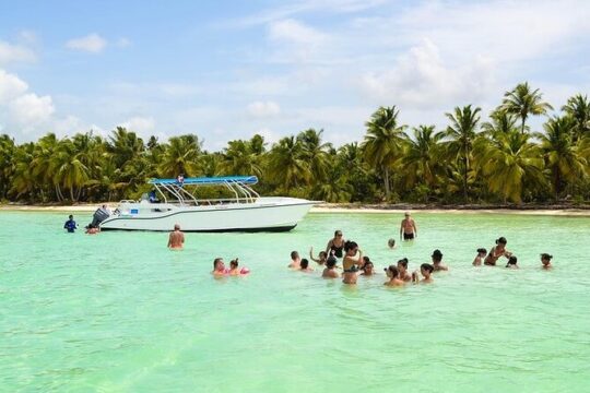 Full-Day private Punta Cana saona Tour by Speedboat