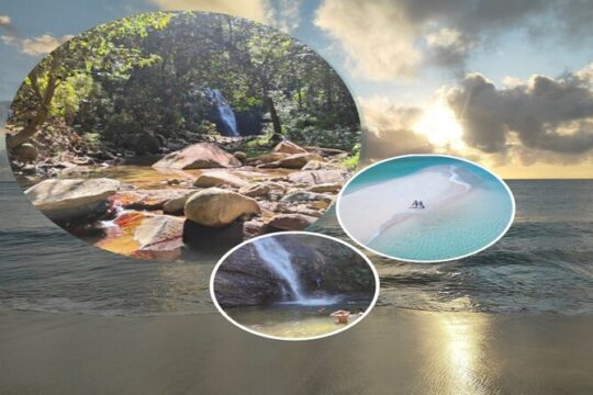 ''Coral Coast Adventure: Biausevu Waterfall & Natadola Beach !''