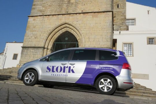 Private Transfer From Faro Airport to Vilamoura (up to 4 pax)