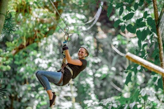 Zipline Canopy At White River Valley from Ocho Rios