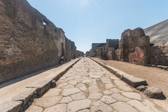 Naples to Sorrento with Pompeii guided tour or Vice Versa