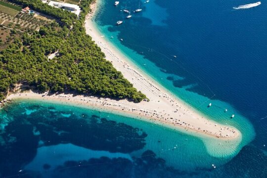 Golden Horn Beach, Town Hvar & Paklinski Islands Private Tour