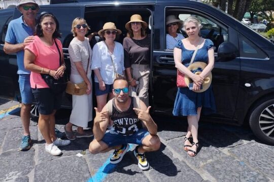 Transfer from Rome to Sorrento,Positano,Amalfi,Ravello