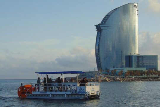 Private Boat rental - Pedal Cruises Barcelona - Cycle Boat