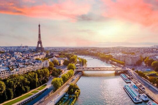 Paris Seine River Cruise from the Foot of Eiffel Open Timing